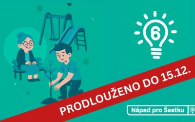 Nápad pro Šestku: Prodloužení termínu pro přijímání nápadů!